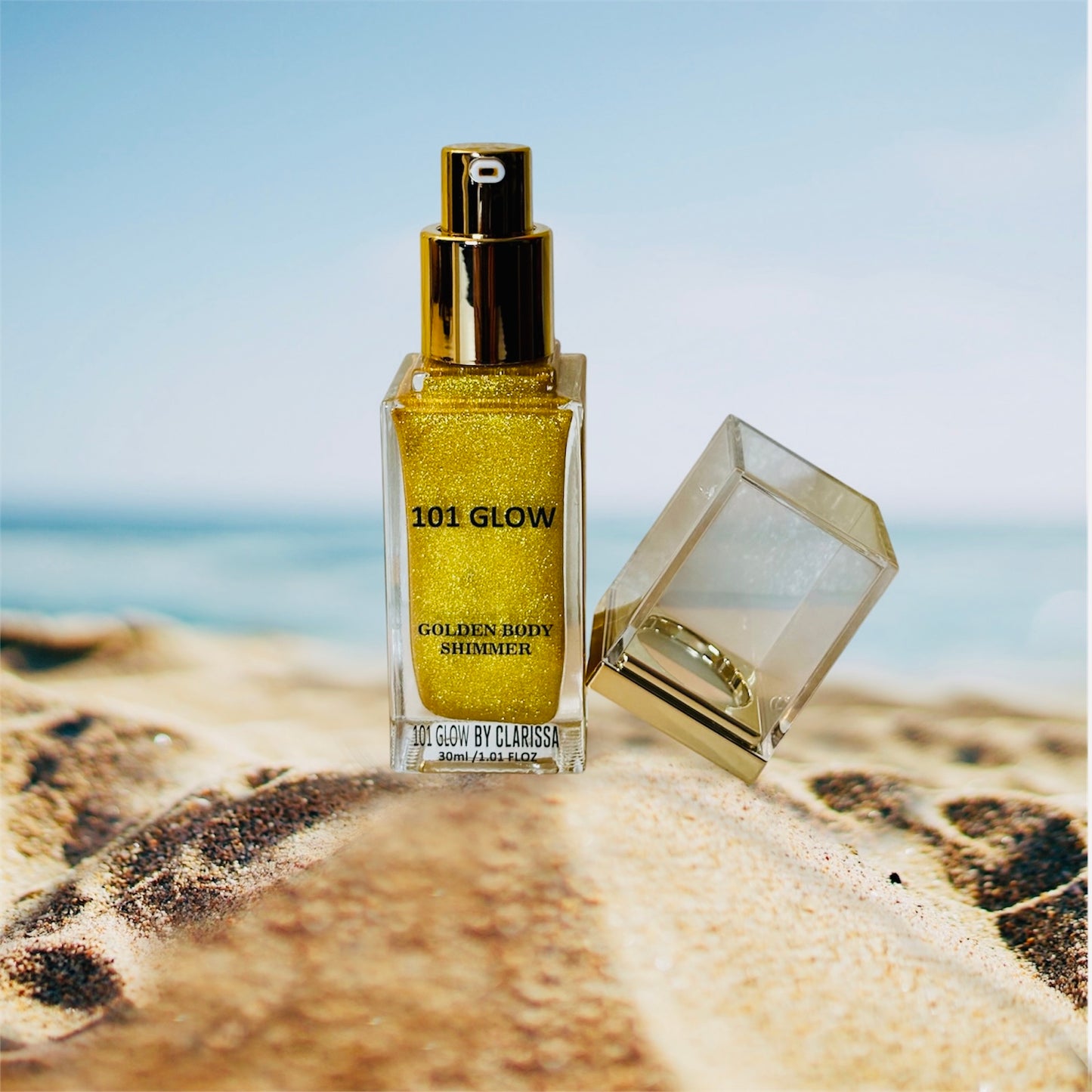 Clarissa's Golden Body Shimmer