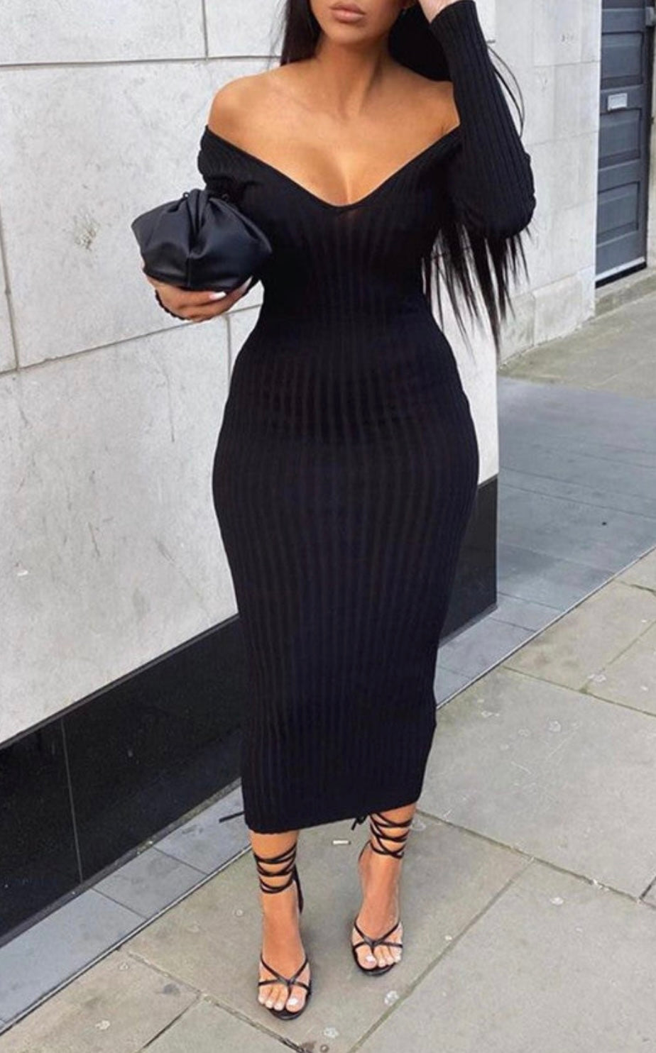 The Bold Move Long Sleeve Dress