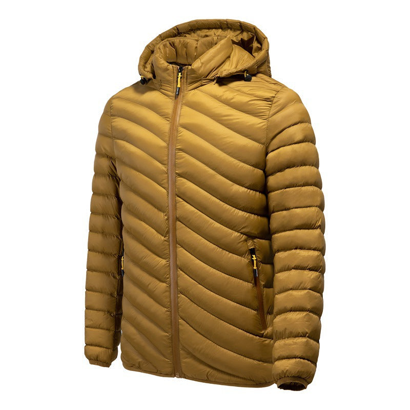 The Twisted Luxe Men Buff Coat