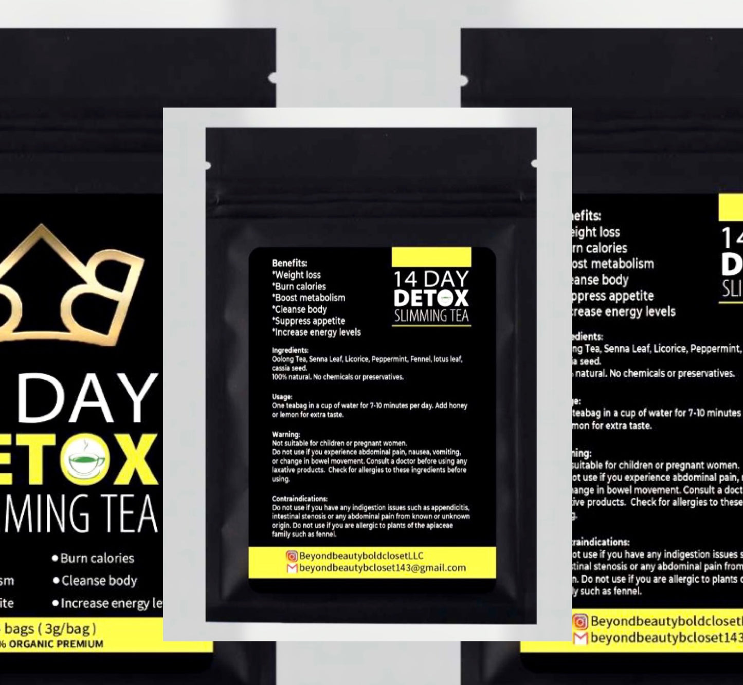 BB&BC Diet Pills & Detox Tea