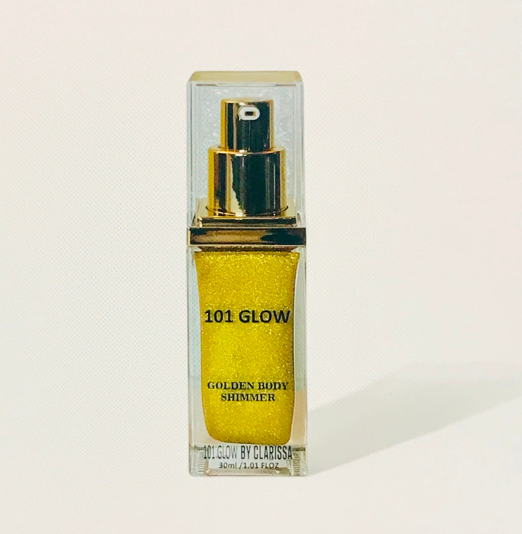 Clarissa's Golden Body Shimmer