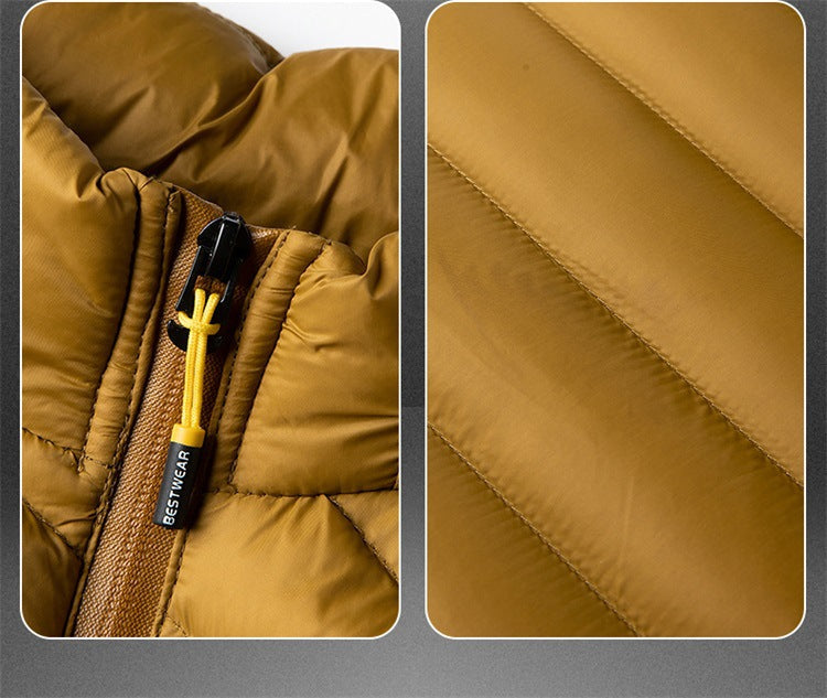 The Twisted Luxe Men Buff Coat